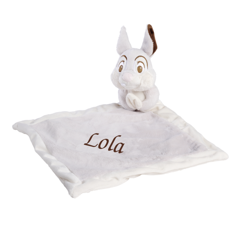  - panpan lapin - maxi gris 40 cm 